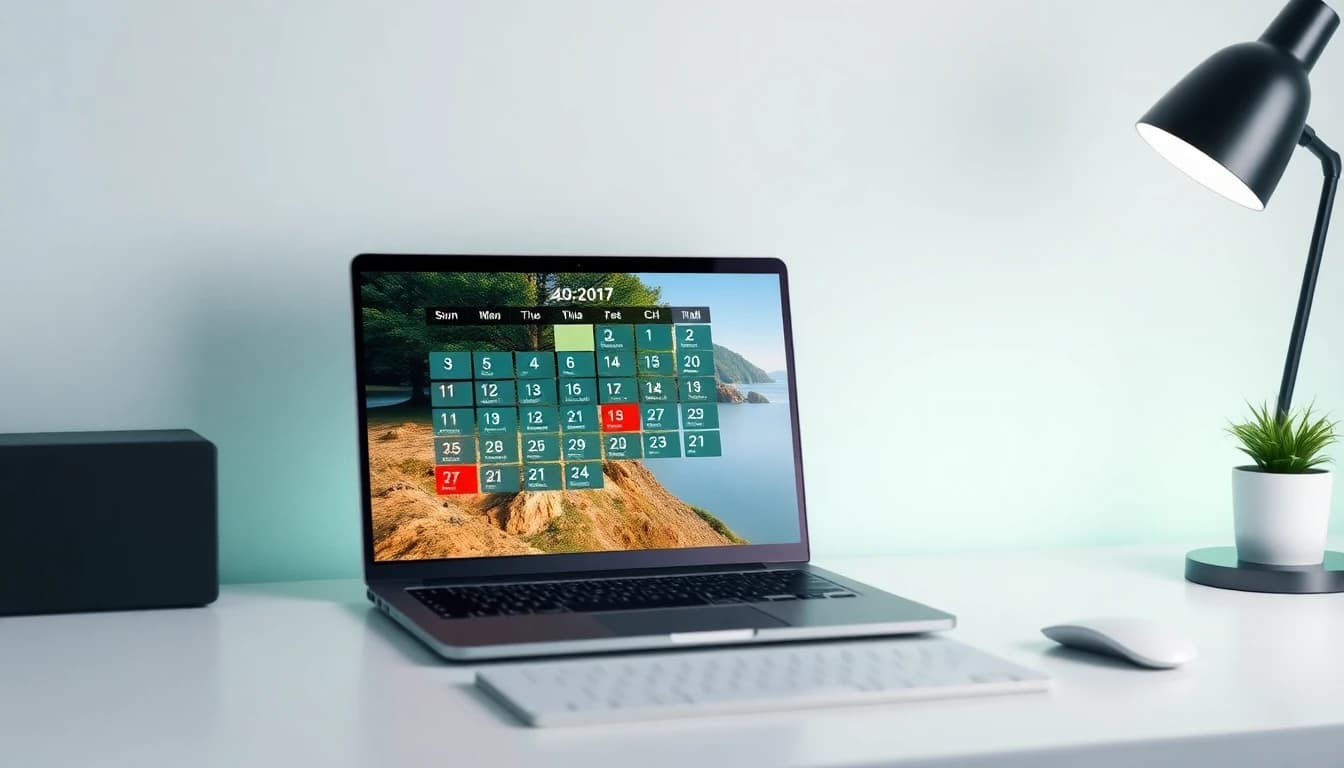 The Psychology of Calendar Backgrounds: How Visuals...
